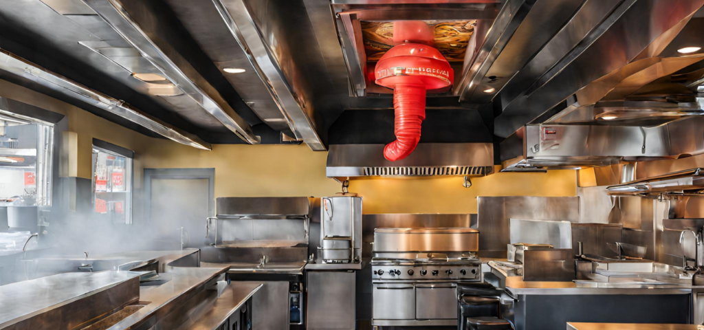 Kitchen fire suppression